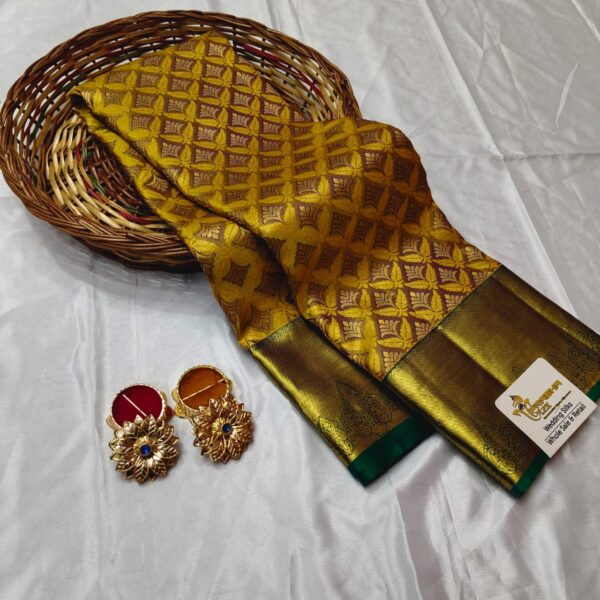 Pure Kanjivaram Pattu Saree with Silk Mark