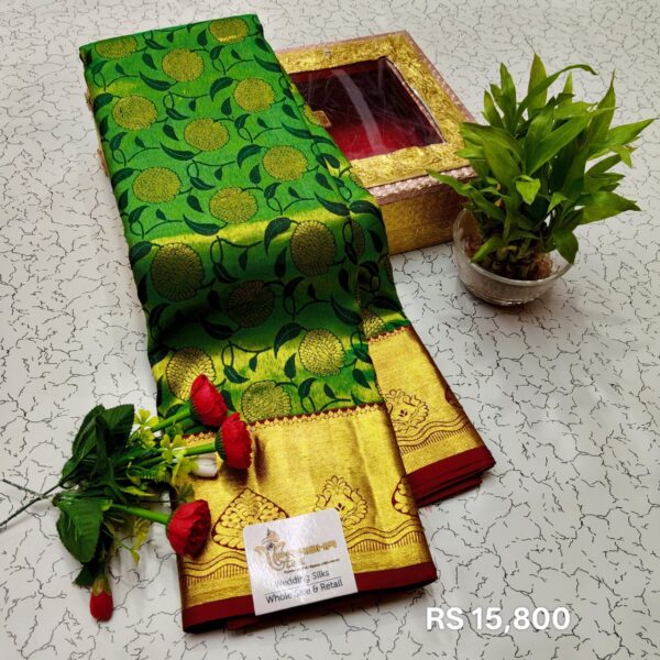 Pure Kanjivaram Pattu Saree with Silk Mark