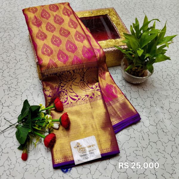 Pure Kanjivaram Pattu Saree with Silk Mark