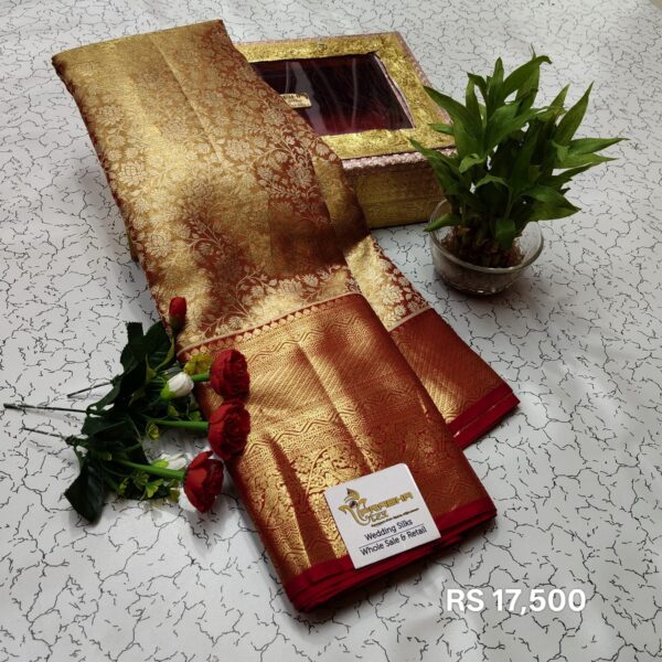 Pure Kanjivaram Pattu Saree with Silk Mark