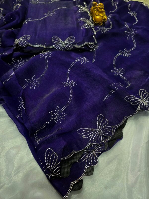 Butterfly Space Silk - violet