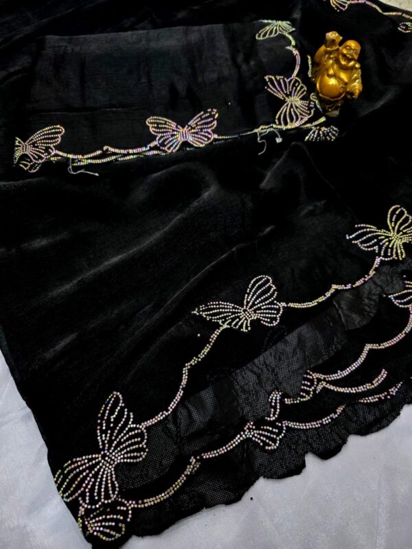 Butterfly Space Silk - Black