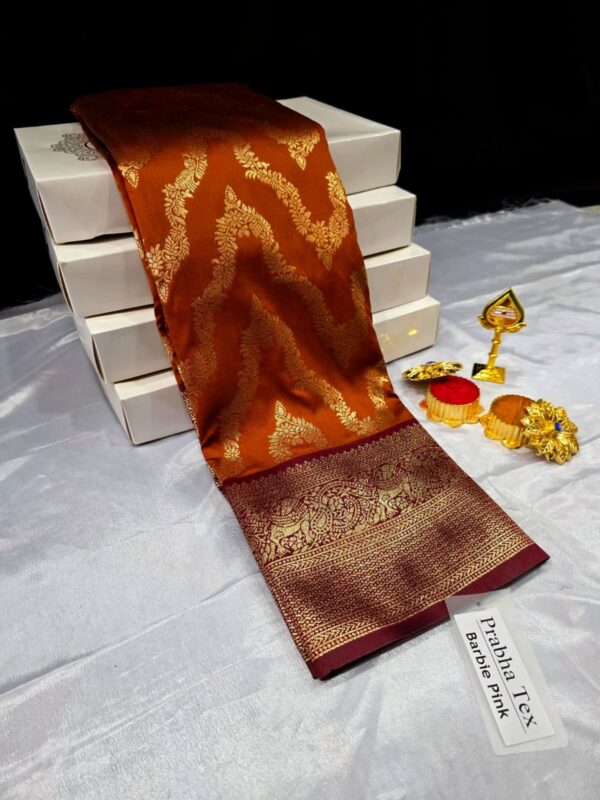 Own Production Kanchi Soft Trending - Rustic Orange