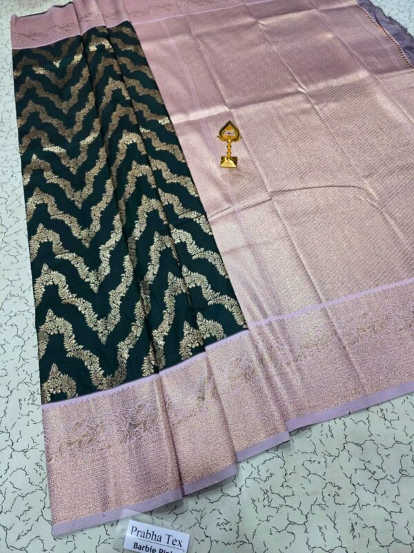 Own Production Kanchi Soft Trending - Dark green