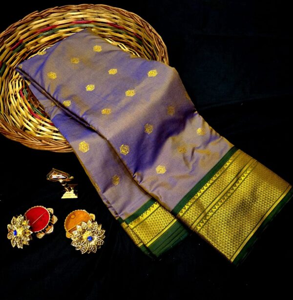 Kanchi Semi Silk saree - Light purple