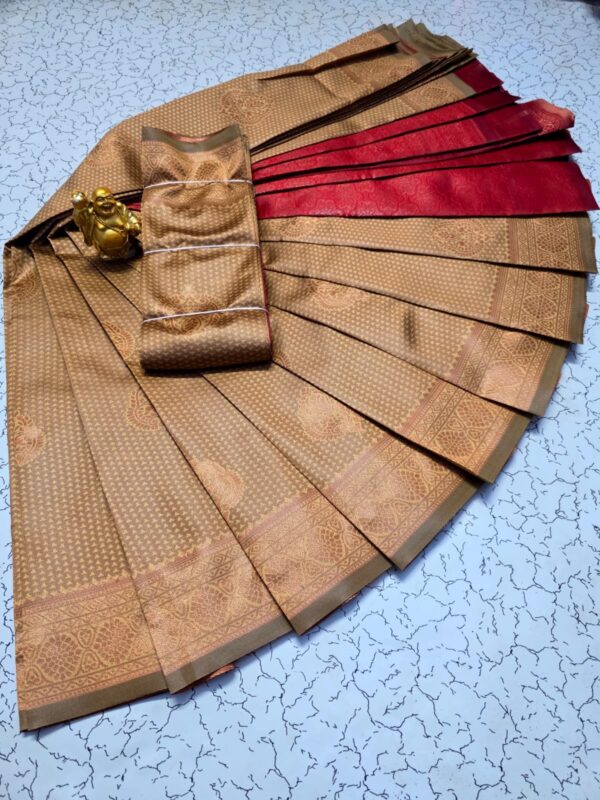 Kubera Traditional Silk saree - Gold