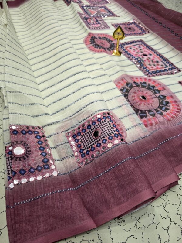 Masakali mirror saree